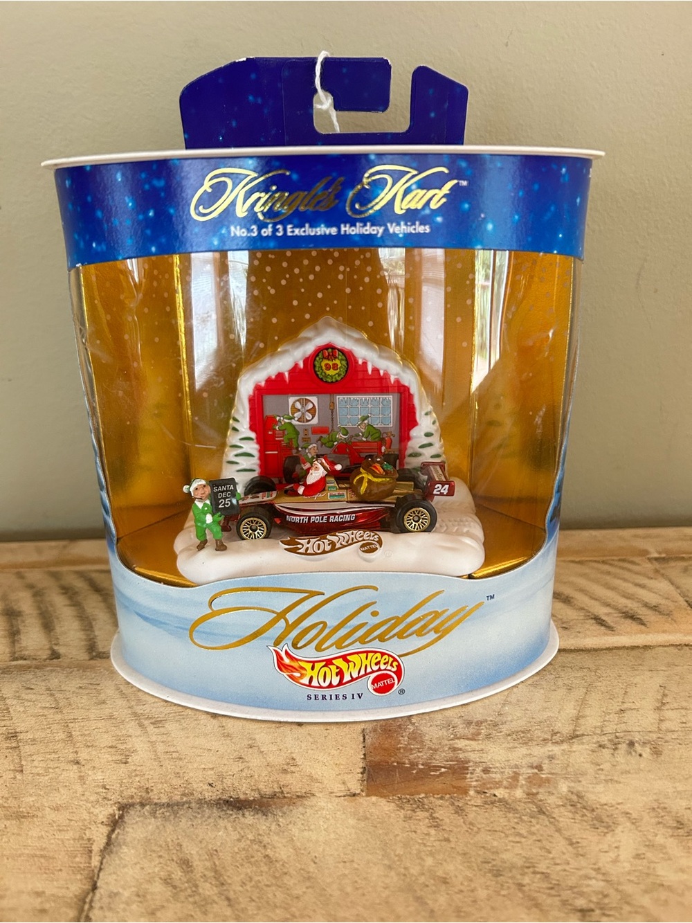 Vintage 1998 Hot Wheels Holiday Series IV - Kringle’s Kart (Sealed)